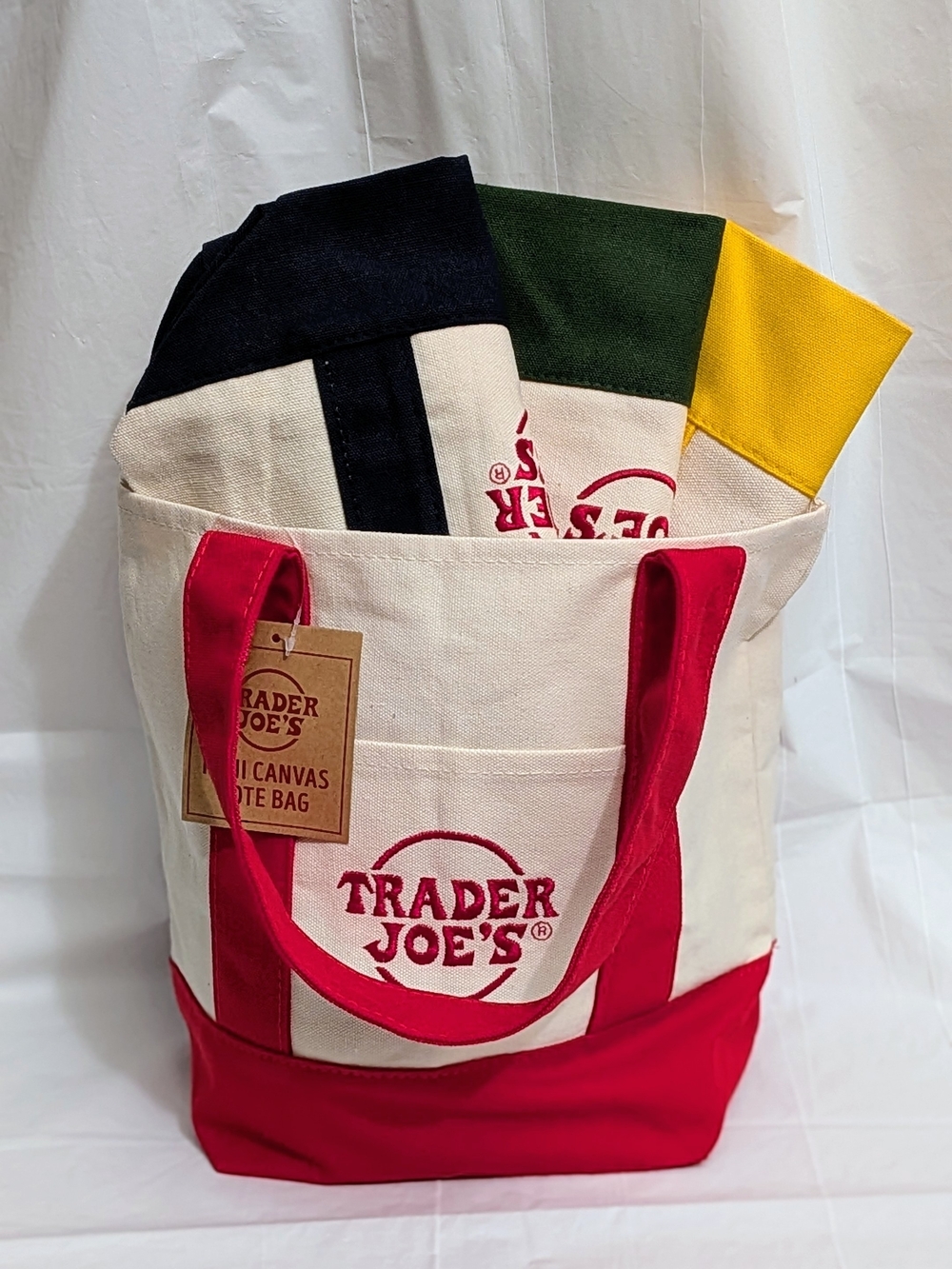 Trader Joe's Original Mini Totes - Set Of Four